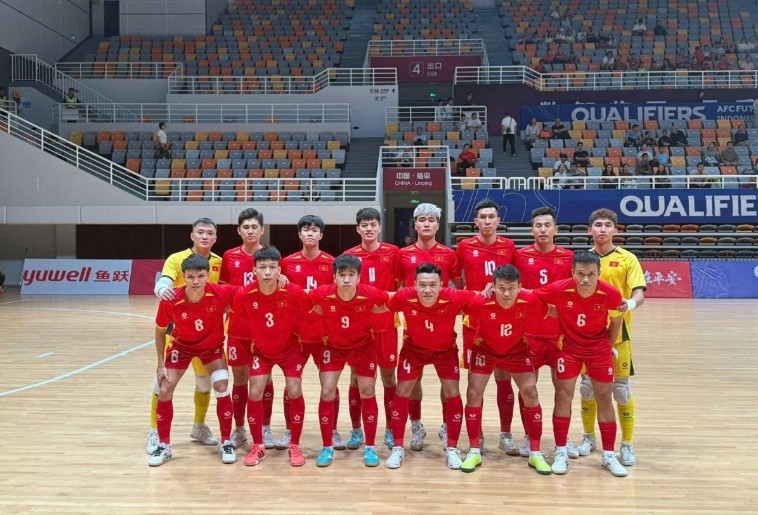 Vietnam thrashes Hong Kong in opening match of 2026 AFC Futsal qualifiers